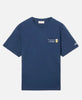 T-shirt Portofino blu con ricamo Mi Piacciono Le Bionde