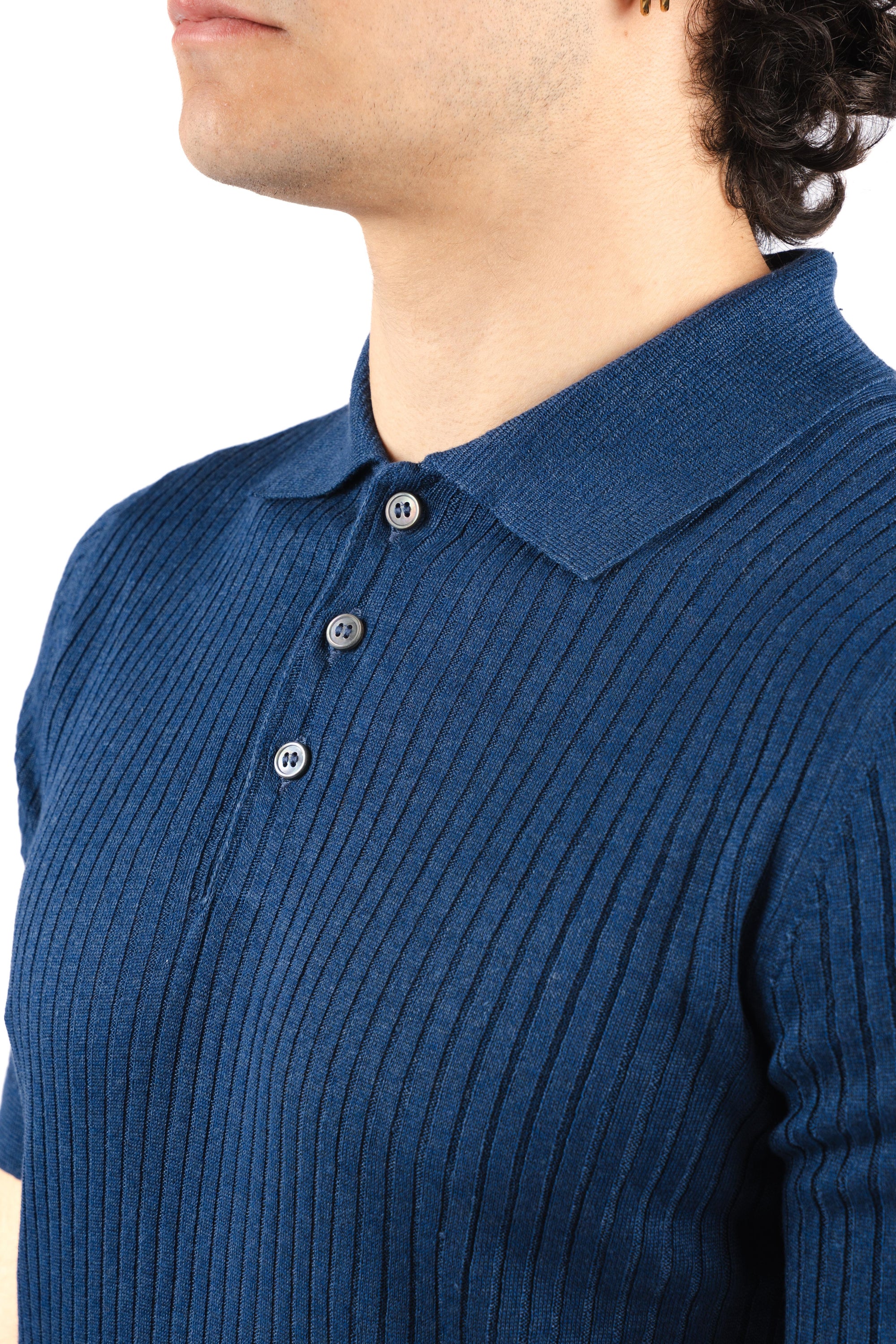 Polo in maglia di cotone 57118/18641 590 GRAN SASSO 