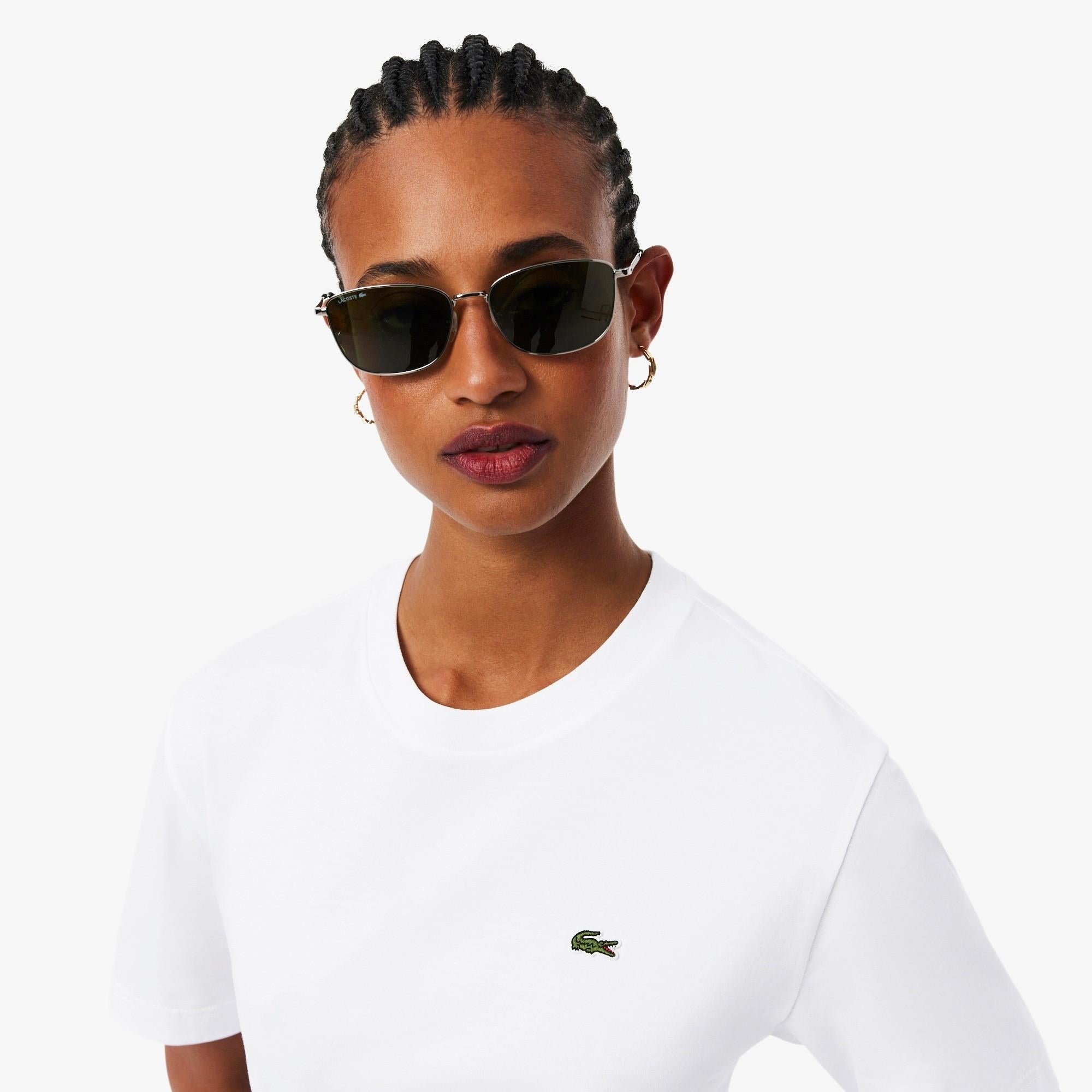 T-shirt in morbido cotone relaxed fit TF7215 001 LACOSTE 