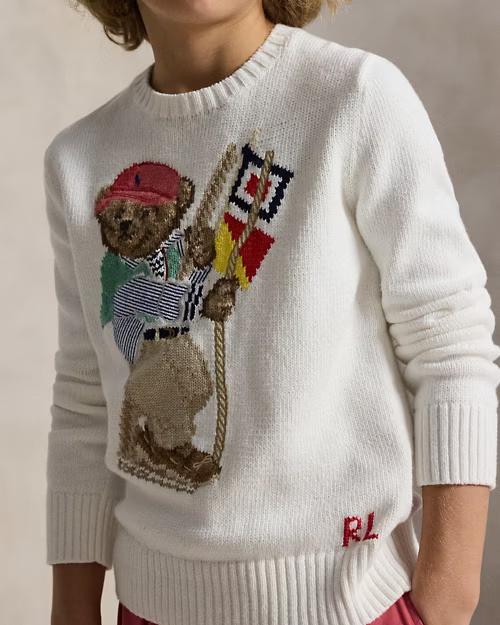 Maglia Polo Bear in cotone 323A12203 001 POLO RALPH LAUREN 