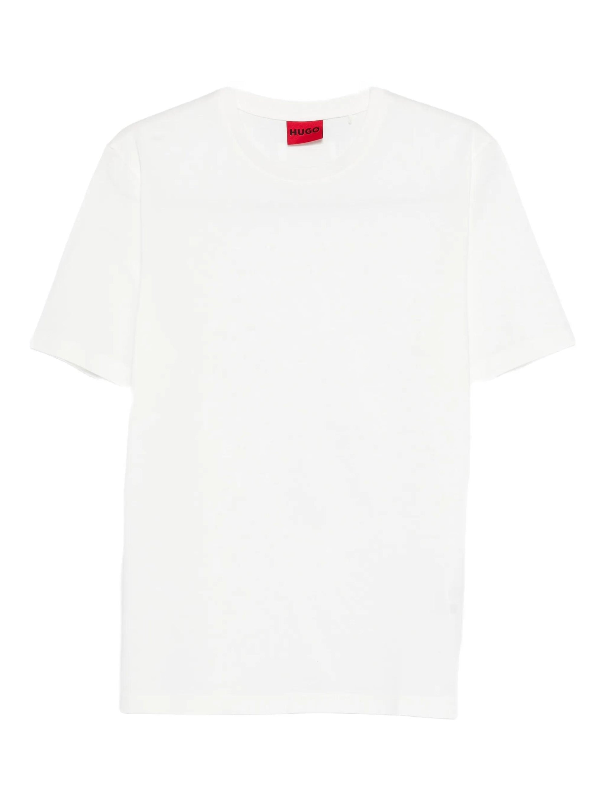 T-shirt girocollo con logo posteriore 50542969 102 HUGO 