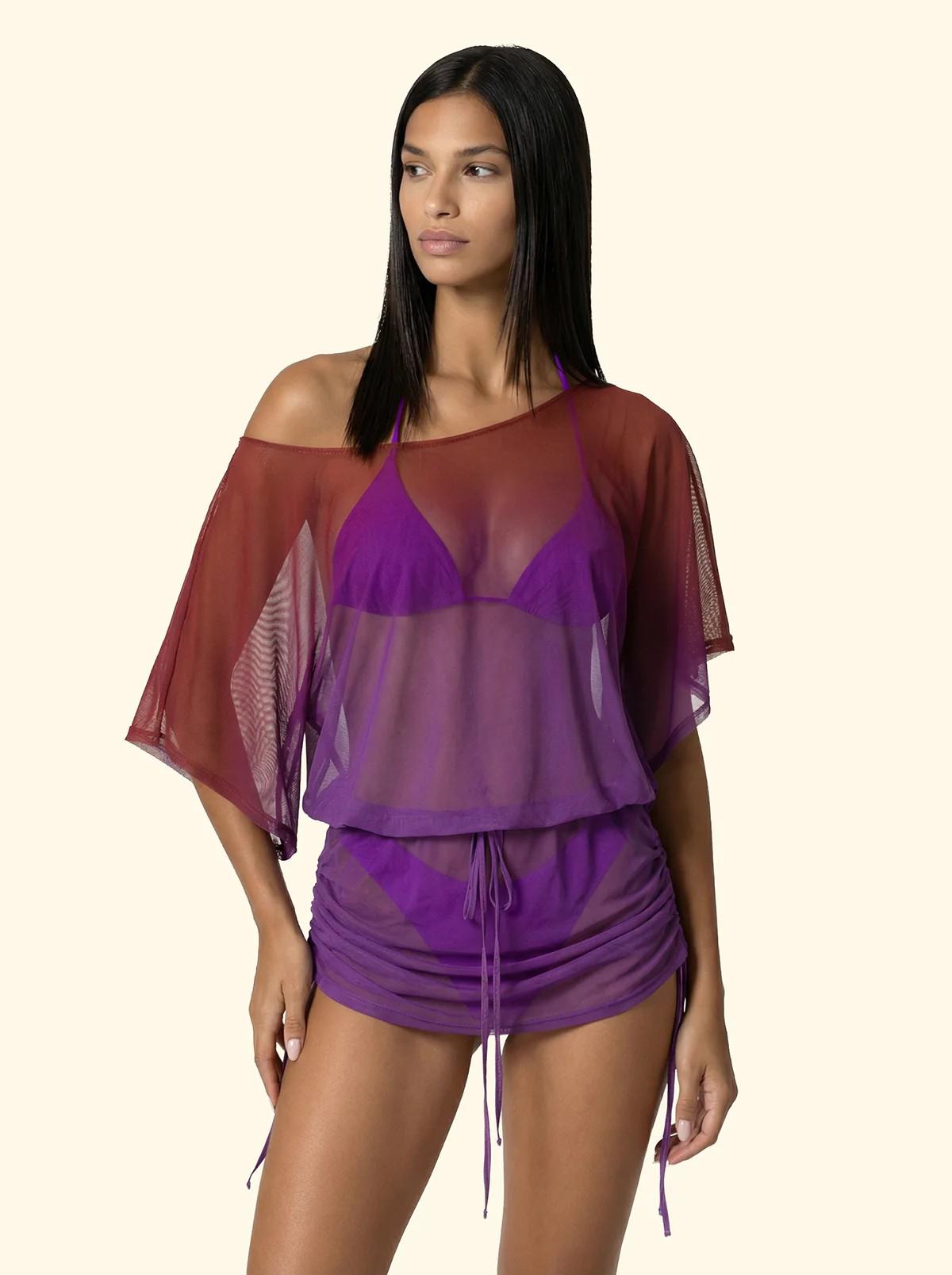 Vestito corto donna fantasia FK26SW1857X 81 F**K 