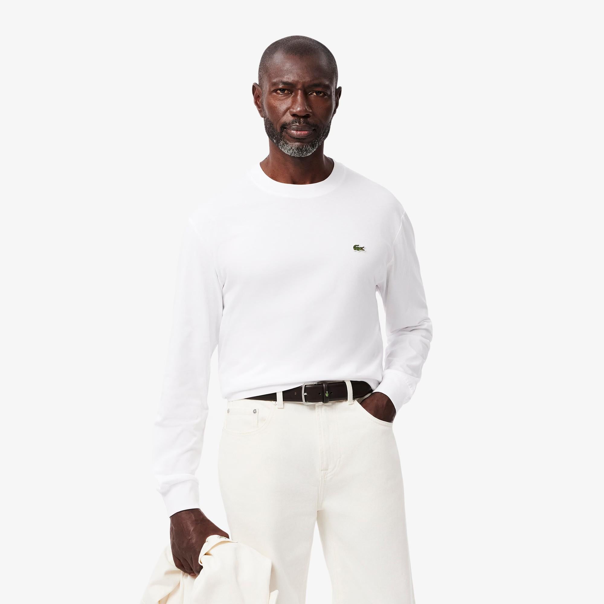 T-shirt manica lunga TH7307 001 LACOSTE 