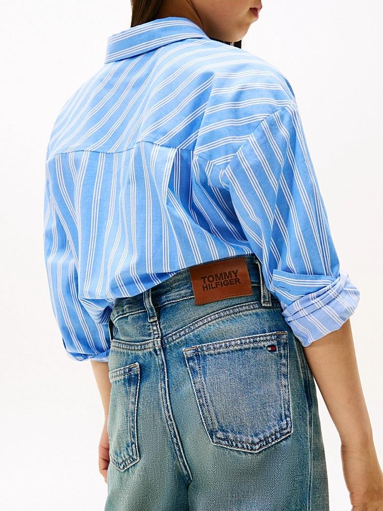 Jeans Mabel larghi a vita alta vintage wash KG0KG09017T 1AA TOMMY HILFIGER 