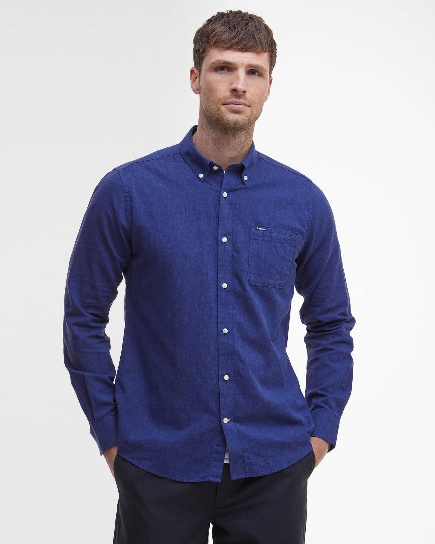 Camicia sartoriale Nelson MSH5090 IN32 BARBOUR 