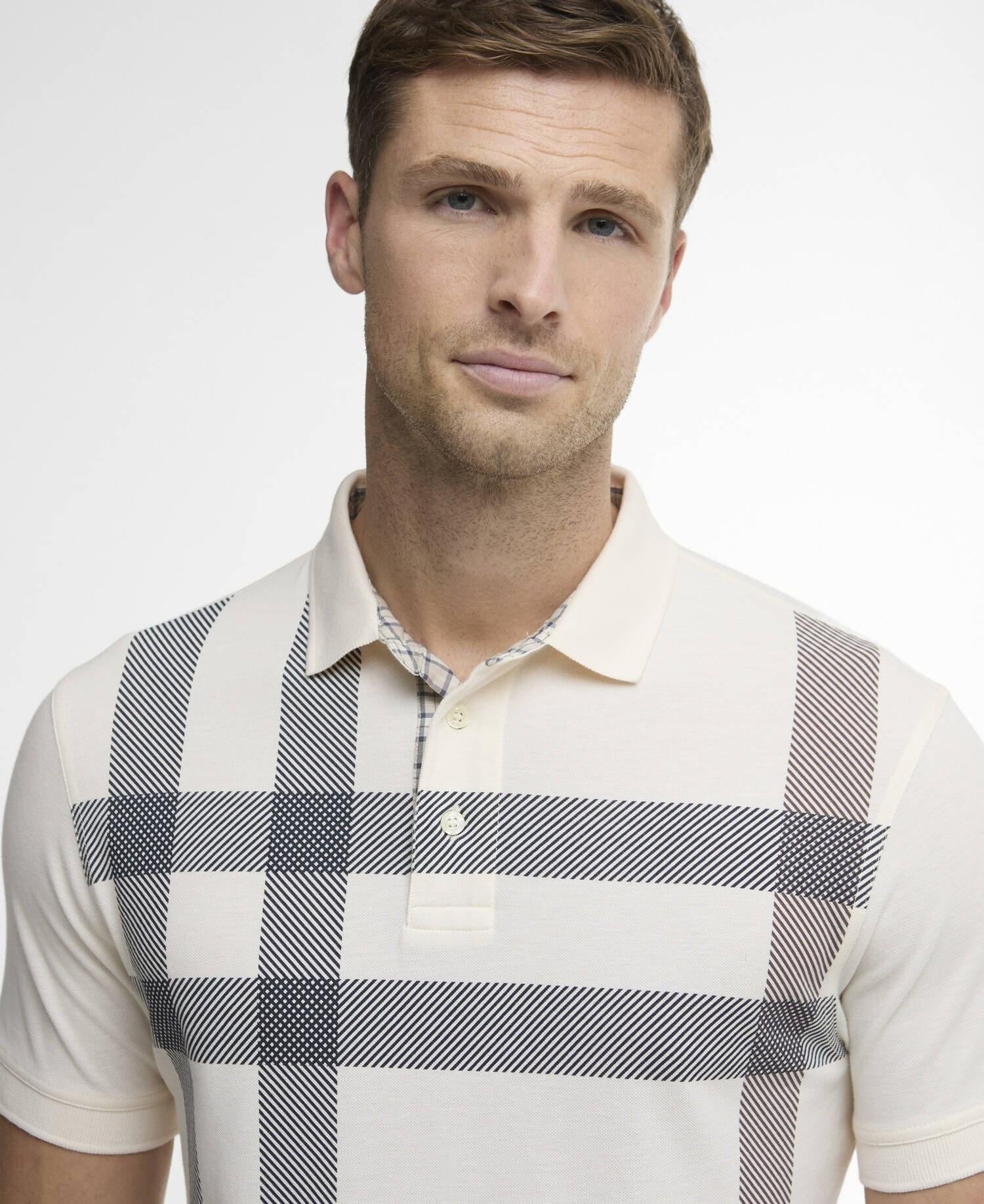 Polo Blaine Oversized Tartan MML1117 WH32 BARBOUR 