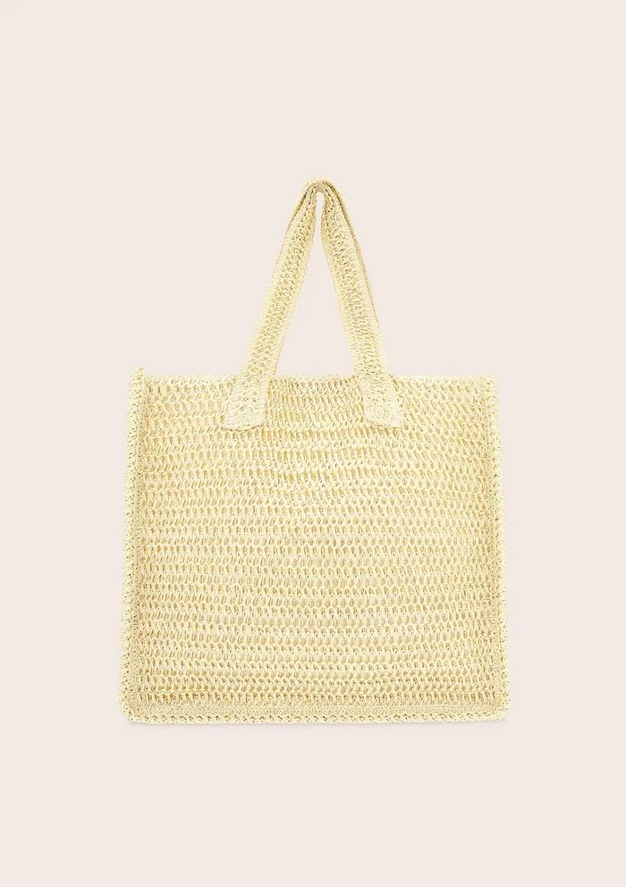 Tote Summer Bag  Beige A055 BG F**K 