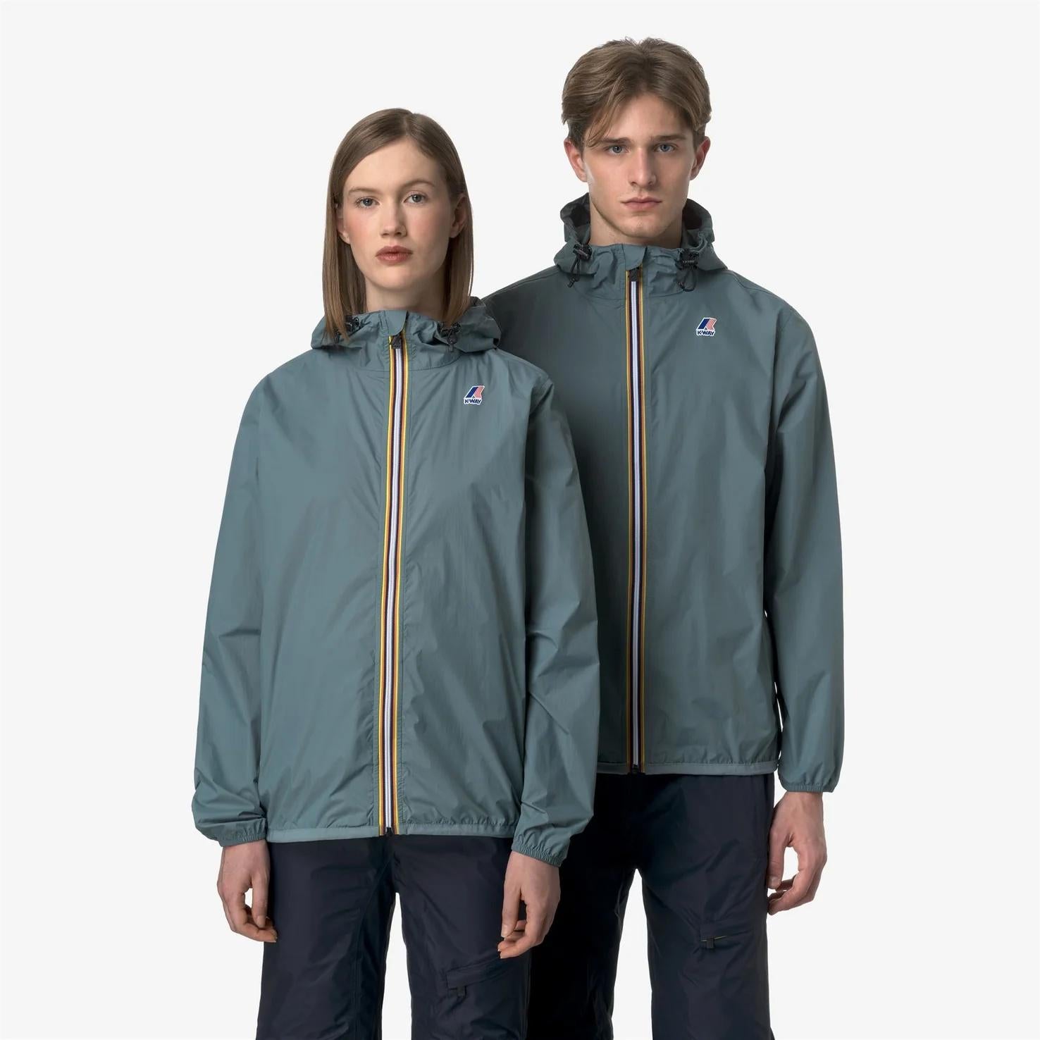 Giacca verde unisex ripiegabile K2123ZW H04 K-WAY 
