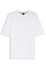 Maglione  in cotone con lavorazione a maglia