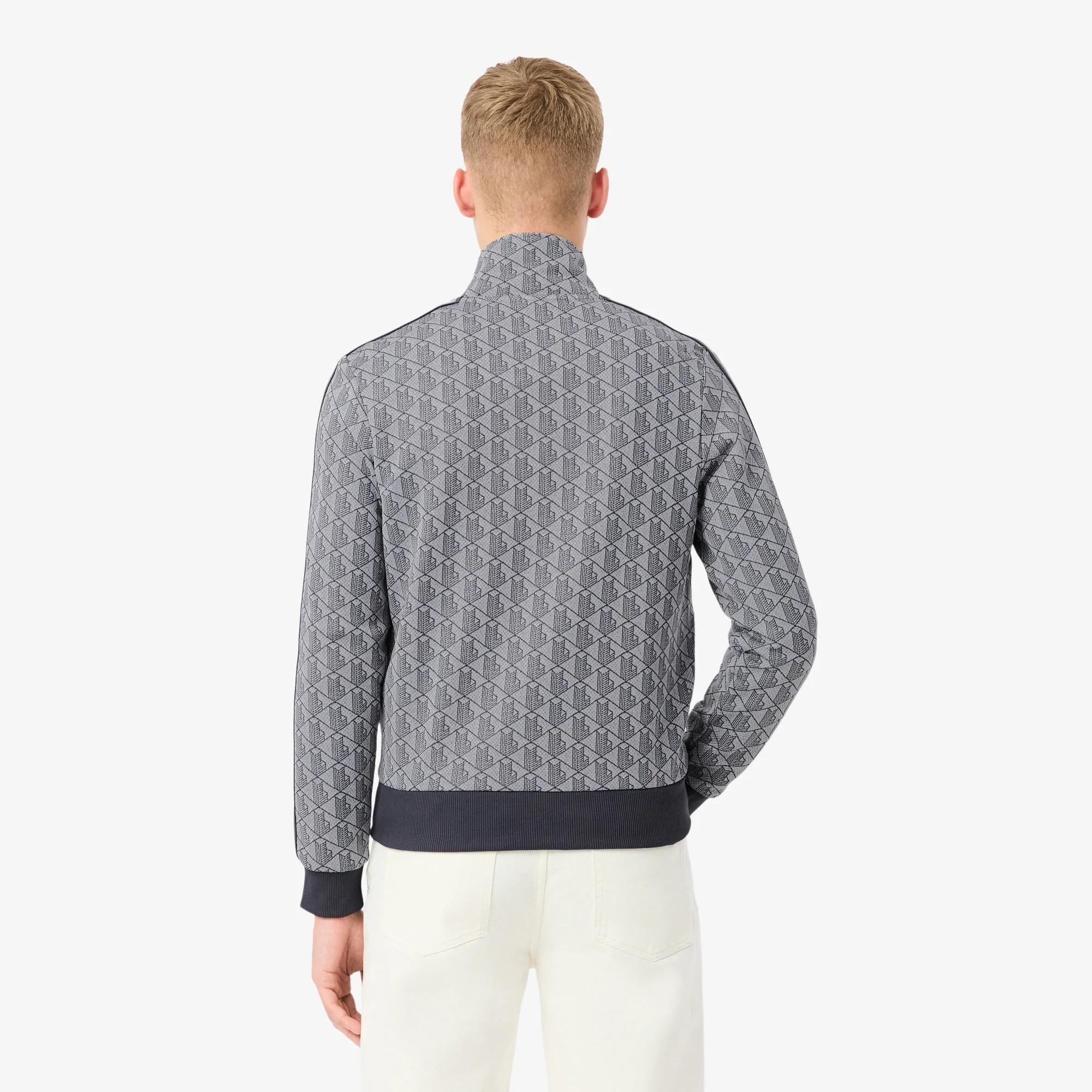Giacca della tuta in jacquard con zip Paris SH1368 41I LACOSTE 
