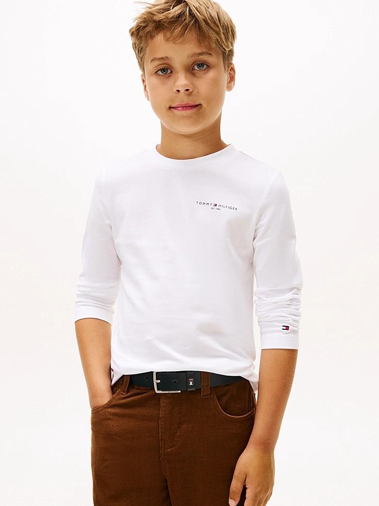 T-shirt regular fit a maniche lunghe KS0KS00655T YBR TOMMY HILFIGER 