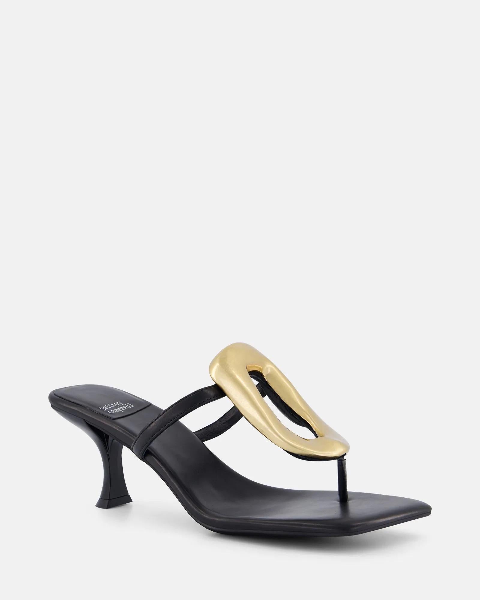 Linq-up black satin donna con tacco JCSJC11312 8 JEFFREY CAMPBELL 