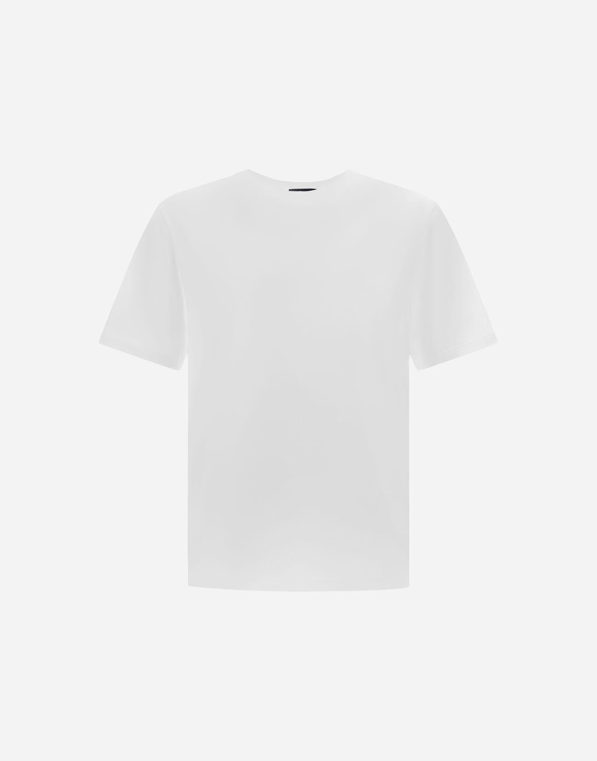 T-shirt in jersey crepe JG000166U52005 1000 HERNO 