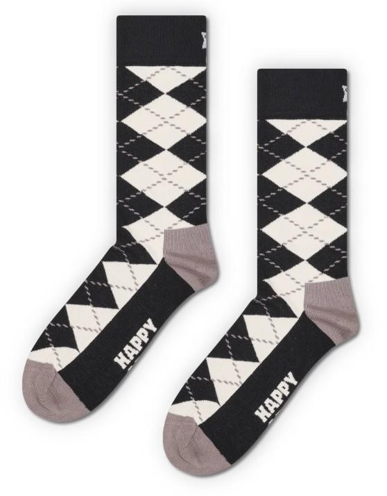 4-Pack Black And White Socks Gift Set P003446 WHITE HAPPY SOCKS 