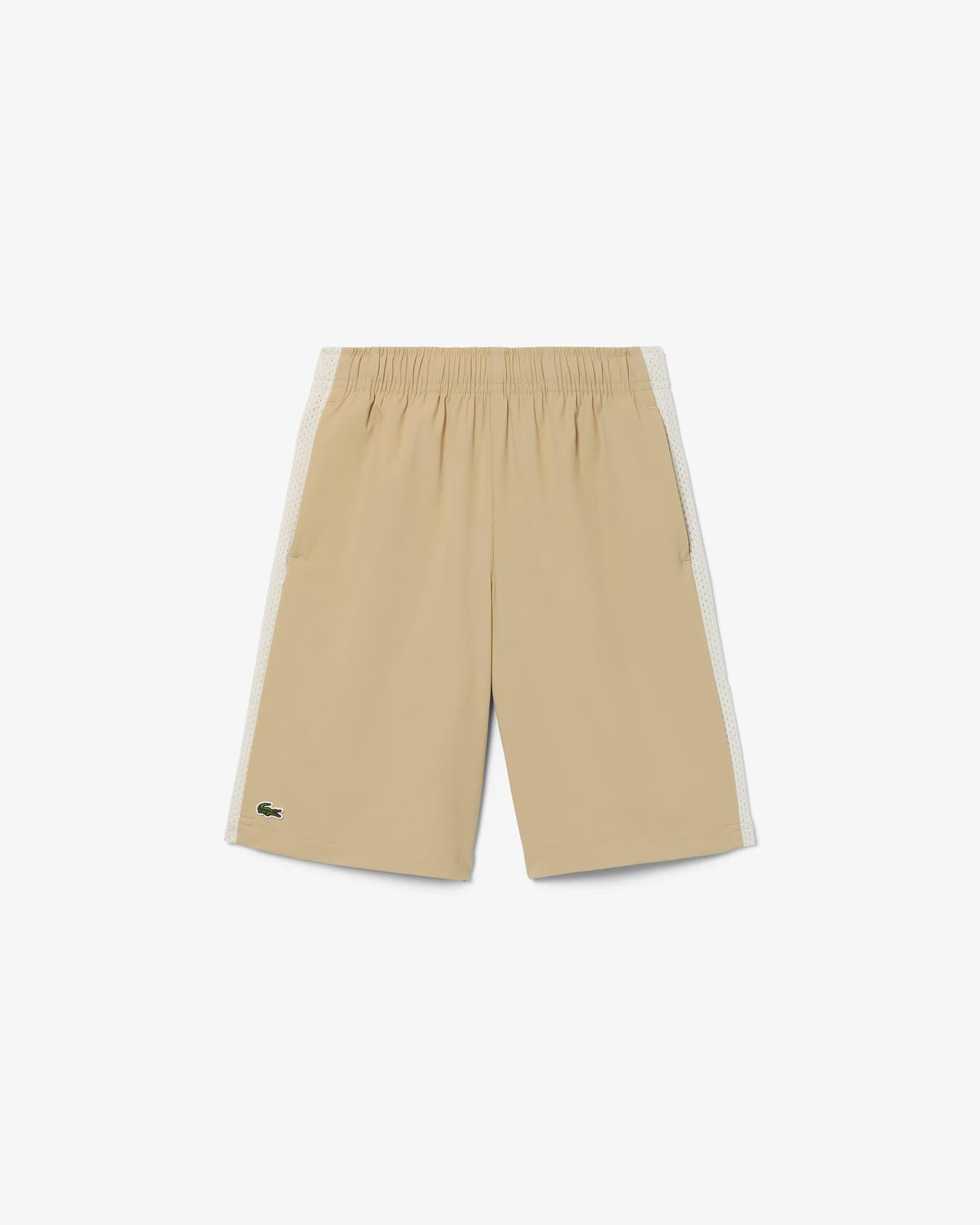 Shorts con inserto in mesh GJ8546 IBR LACOSTE 