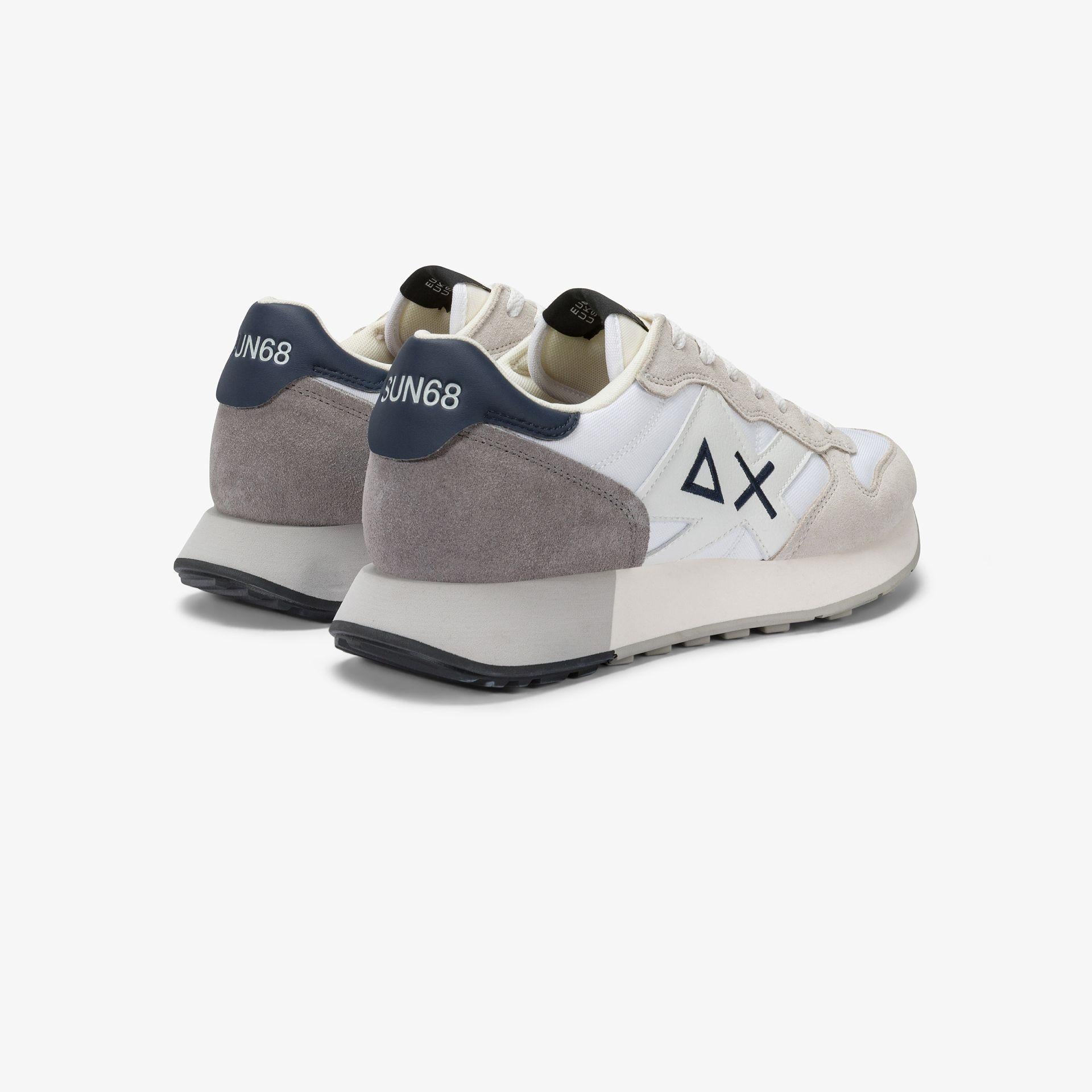 Sneaker Jaki Solid in nylon e suede Z45113 01 SUN68 SHOES 