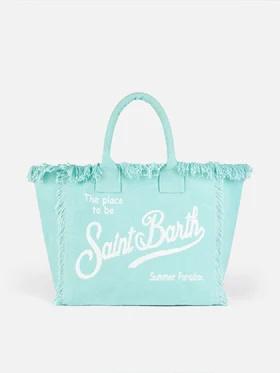 Borsa a spalla Vanity in canvas VANI001 00016H MC2 SAINT BARTH 