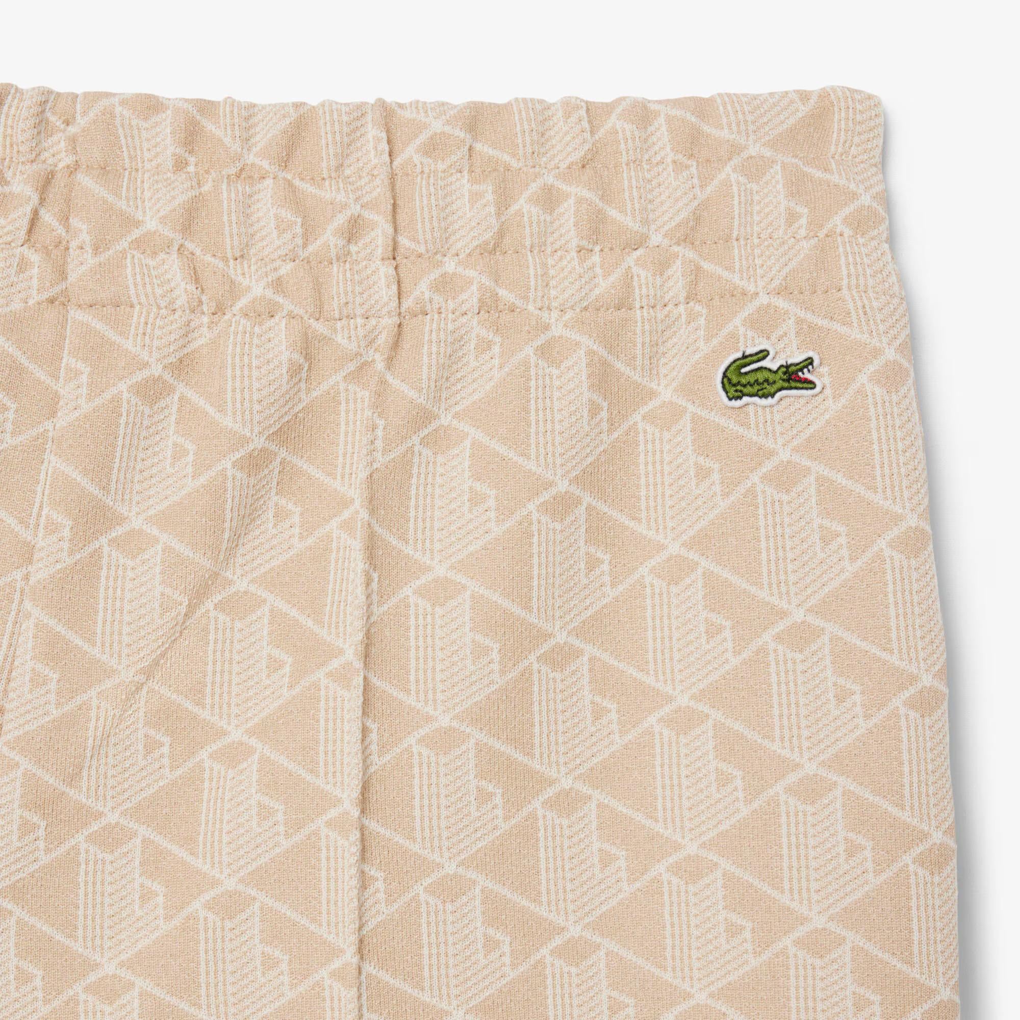 Pantaloni della tuta svasati con monogramma XF9313 8GI LACOSTE 