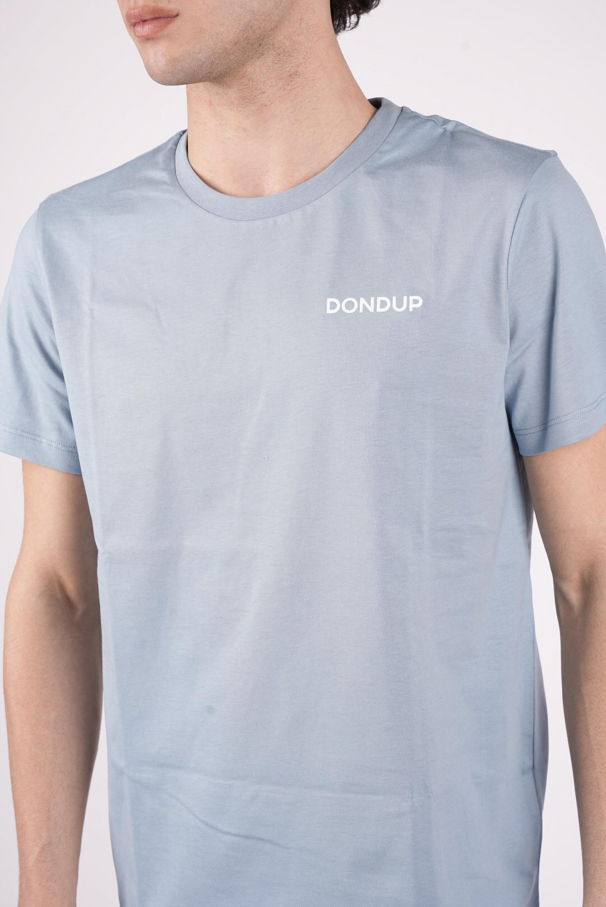 T-shirt girocollo regular in jersey US198JF0309UML6 858 DONDUP 