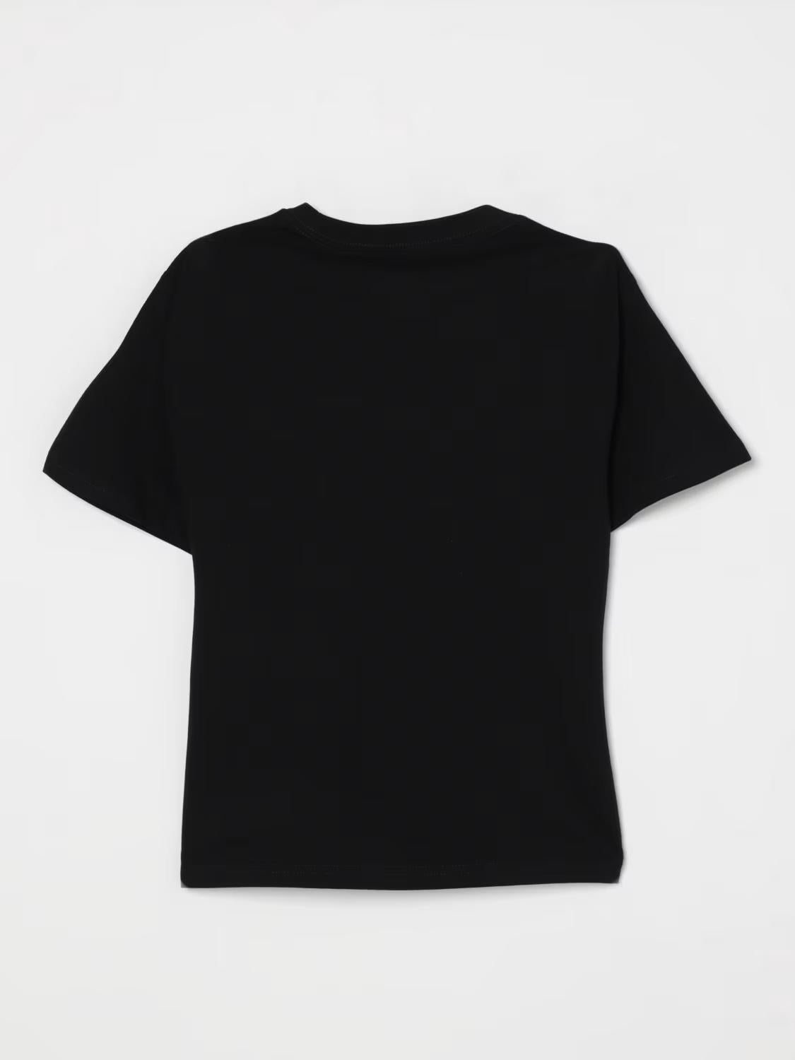 T-shirt con logo HPM050LAA03 60100 MOSCHINO KID 
