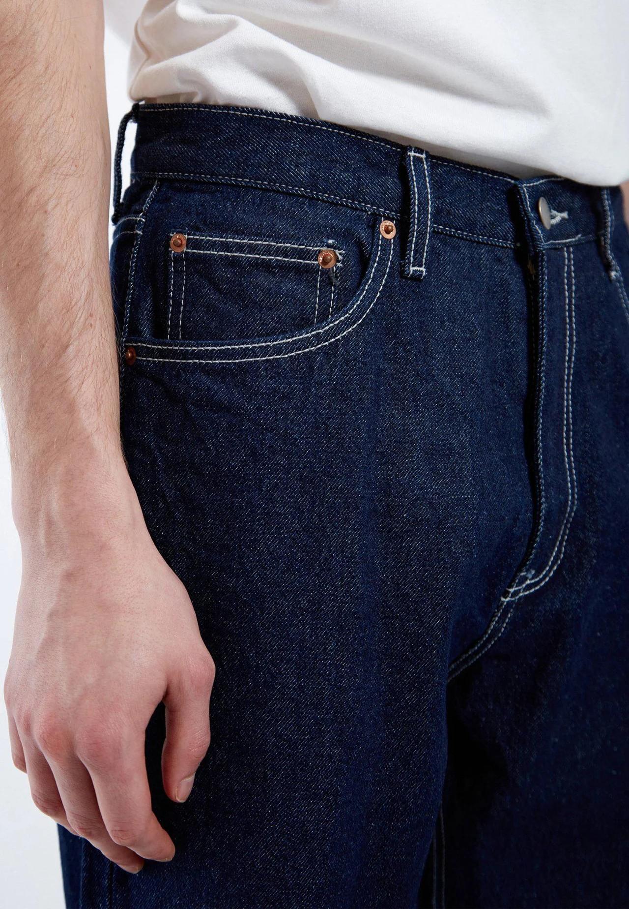 Omar - Stream Rinse Contrast 2110102 L94 DR. DENIM 