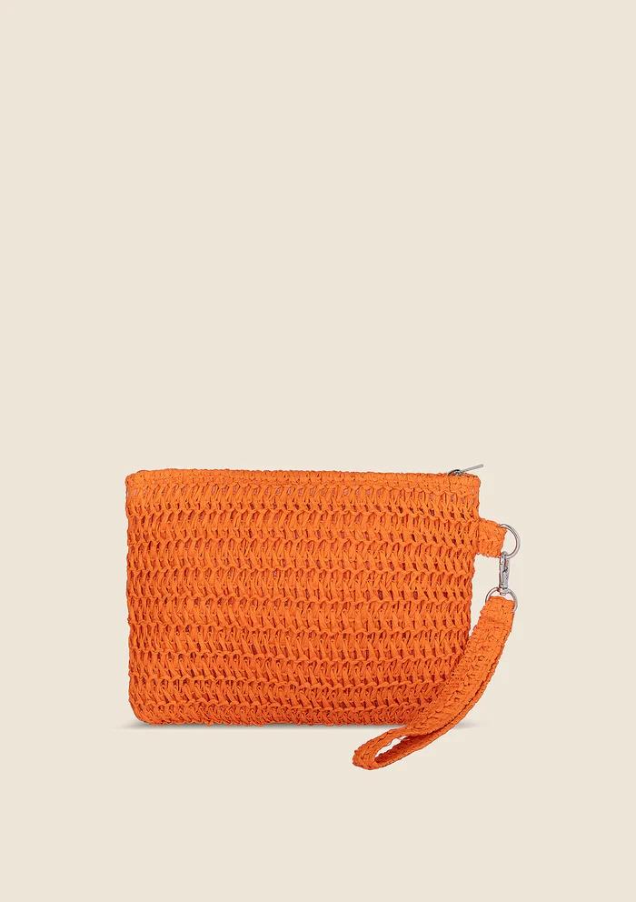 Mini Pochette Arancione A059 OR F**K 