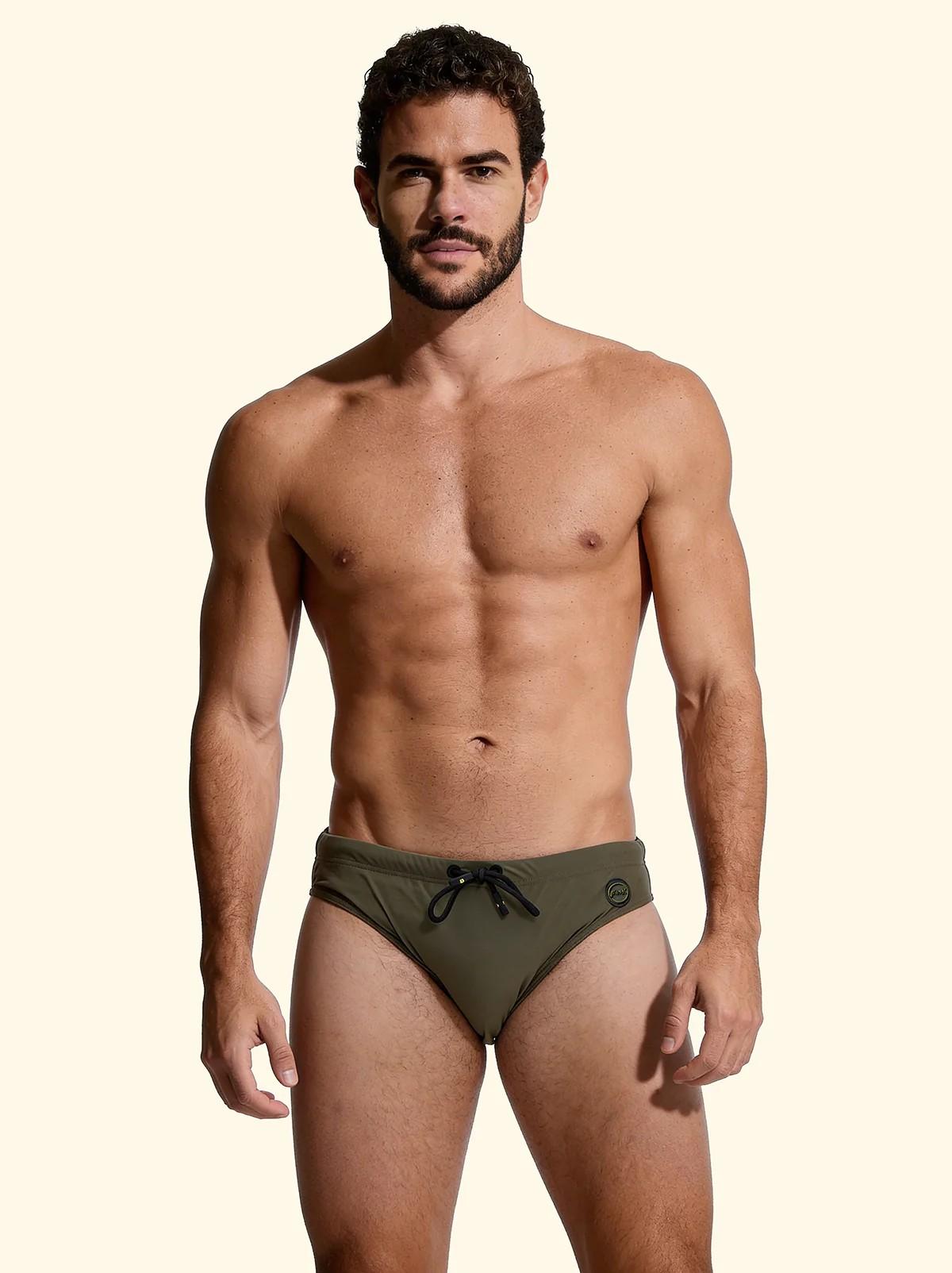 Slip uomo verde militare FK26SM5201 MG F**K 