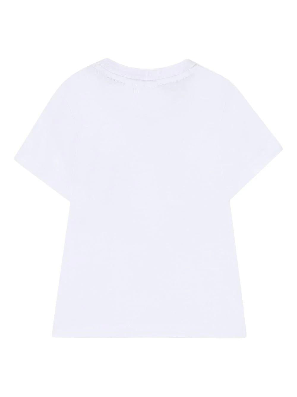 T-shirt con logo stampato J52882 10PA BOSS 