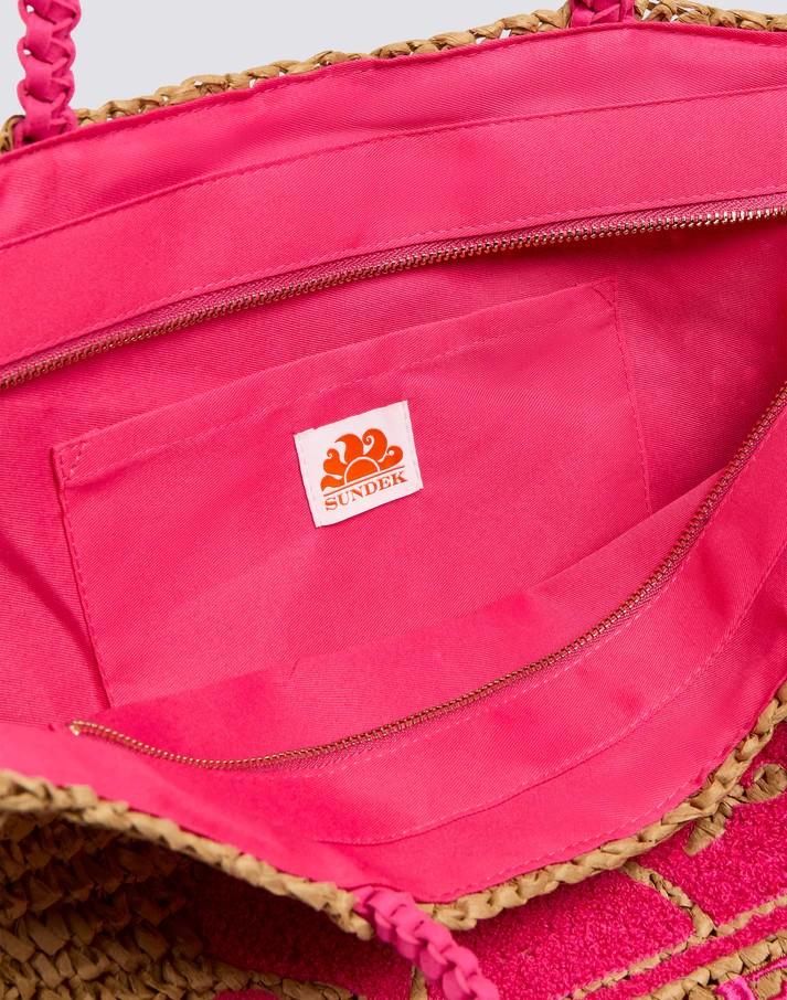 Wina - shopping bag in paglia di carta AW029ABPA100 A7201 SUNDEK 