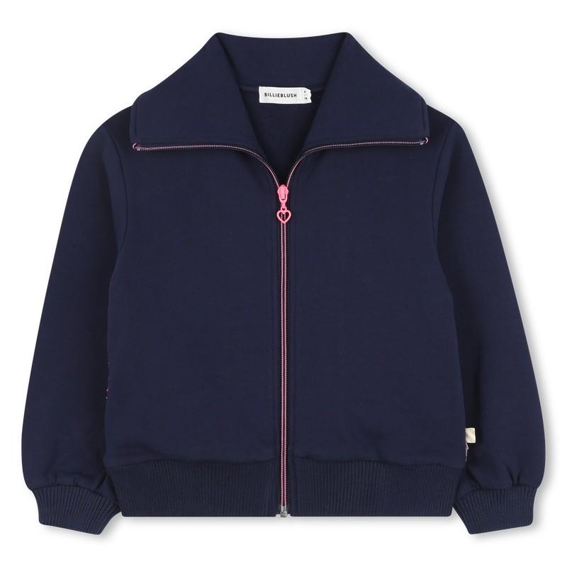 Cardigan in felpa U21605 85T BILLIEBLUSH 