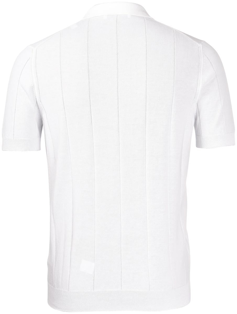 Polo skipper a coste bianco 57191/20660 002 GRAN SASSO 