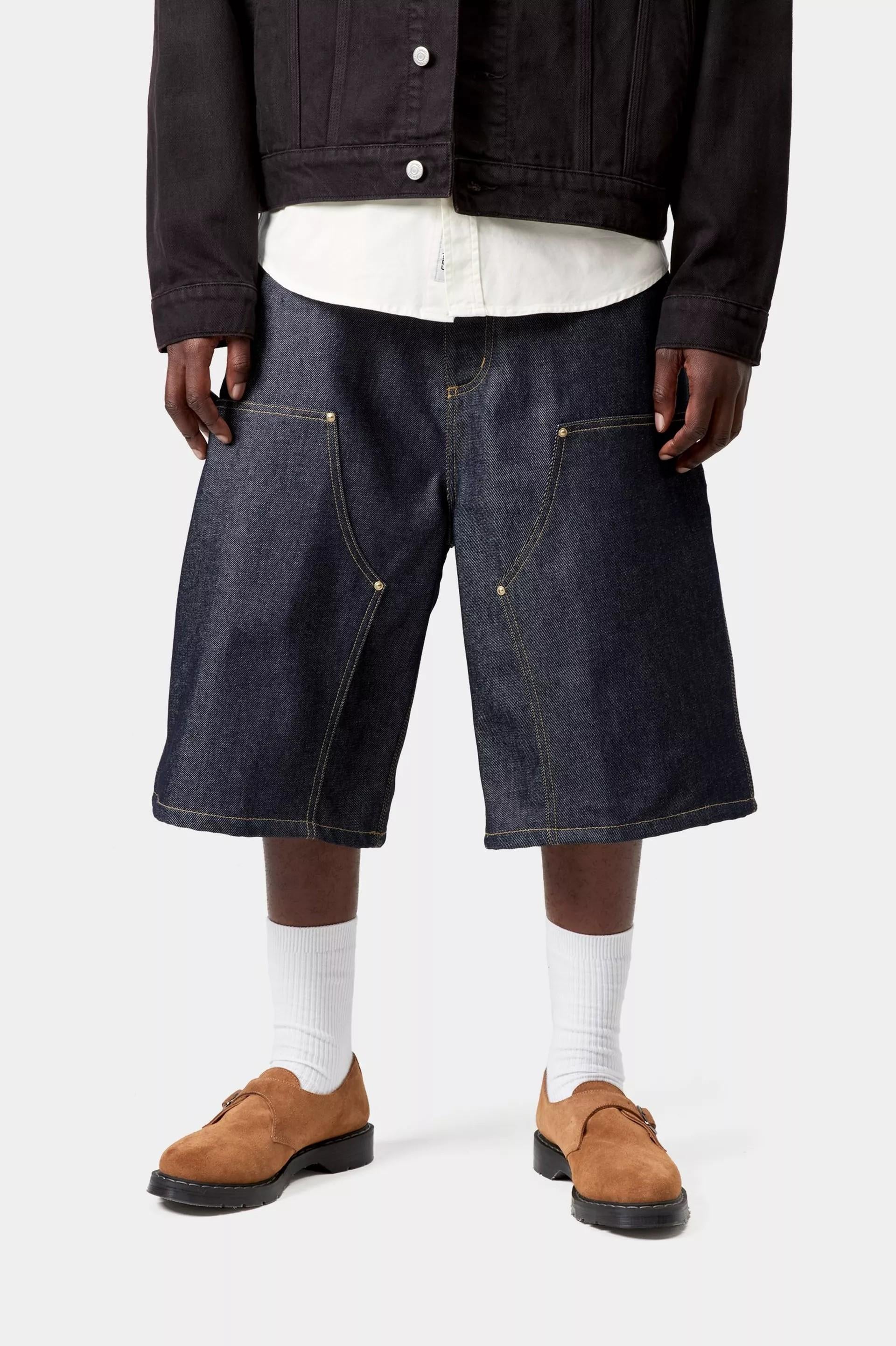 OG Aden Double Knee Short I036272 0101 CARHARTT WIP 