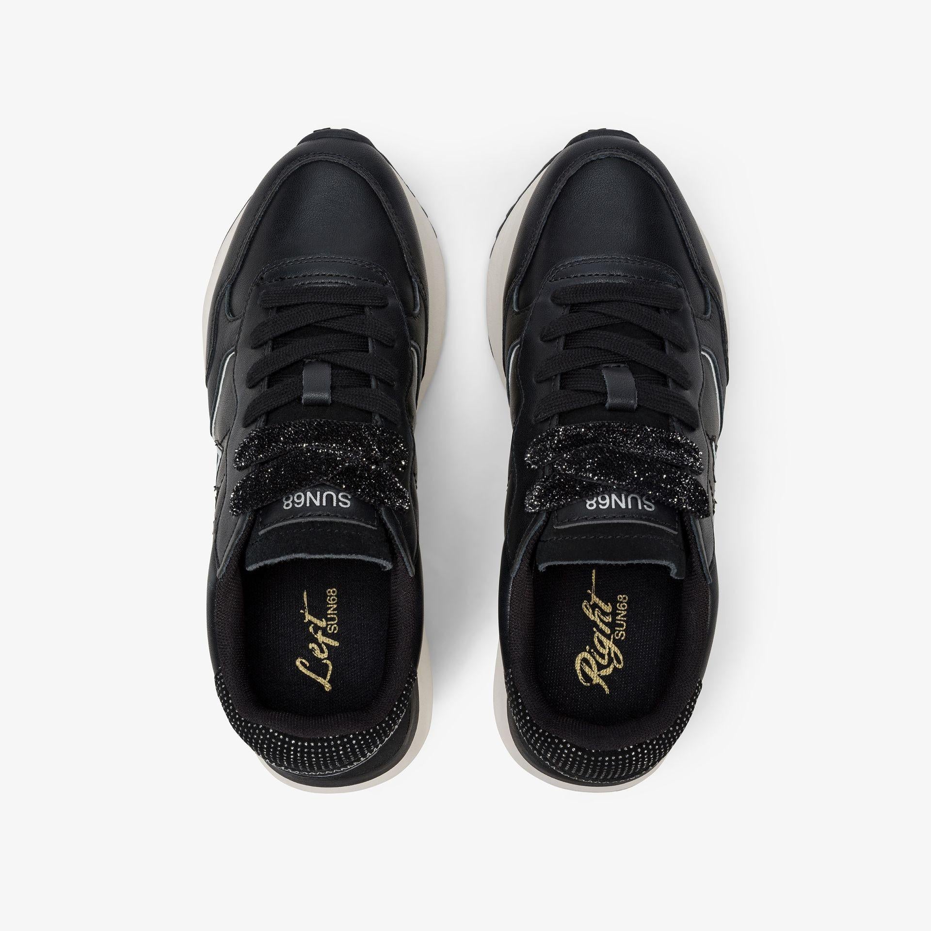 Sneaker Big Ally in similpelle e suede Z45211 11 SUN68 SHOES 
