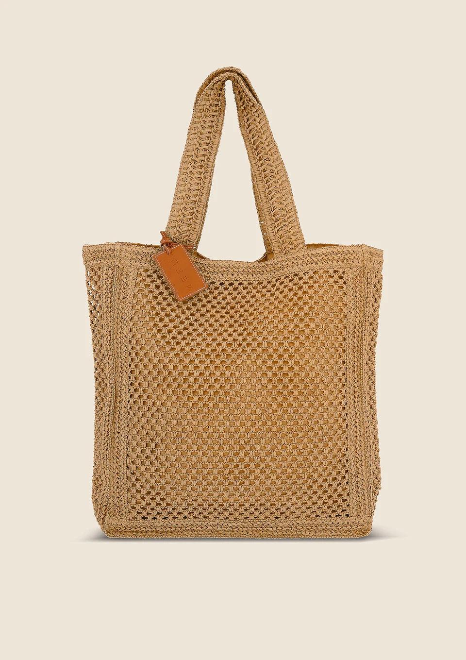 Beachbag Donna Marrone MA25A076 LB ME FUI 