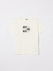 T-shirt in cotone con logo Moschino