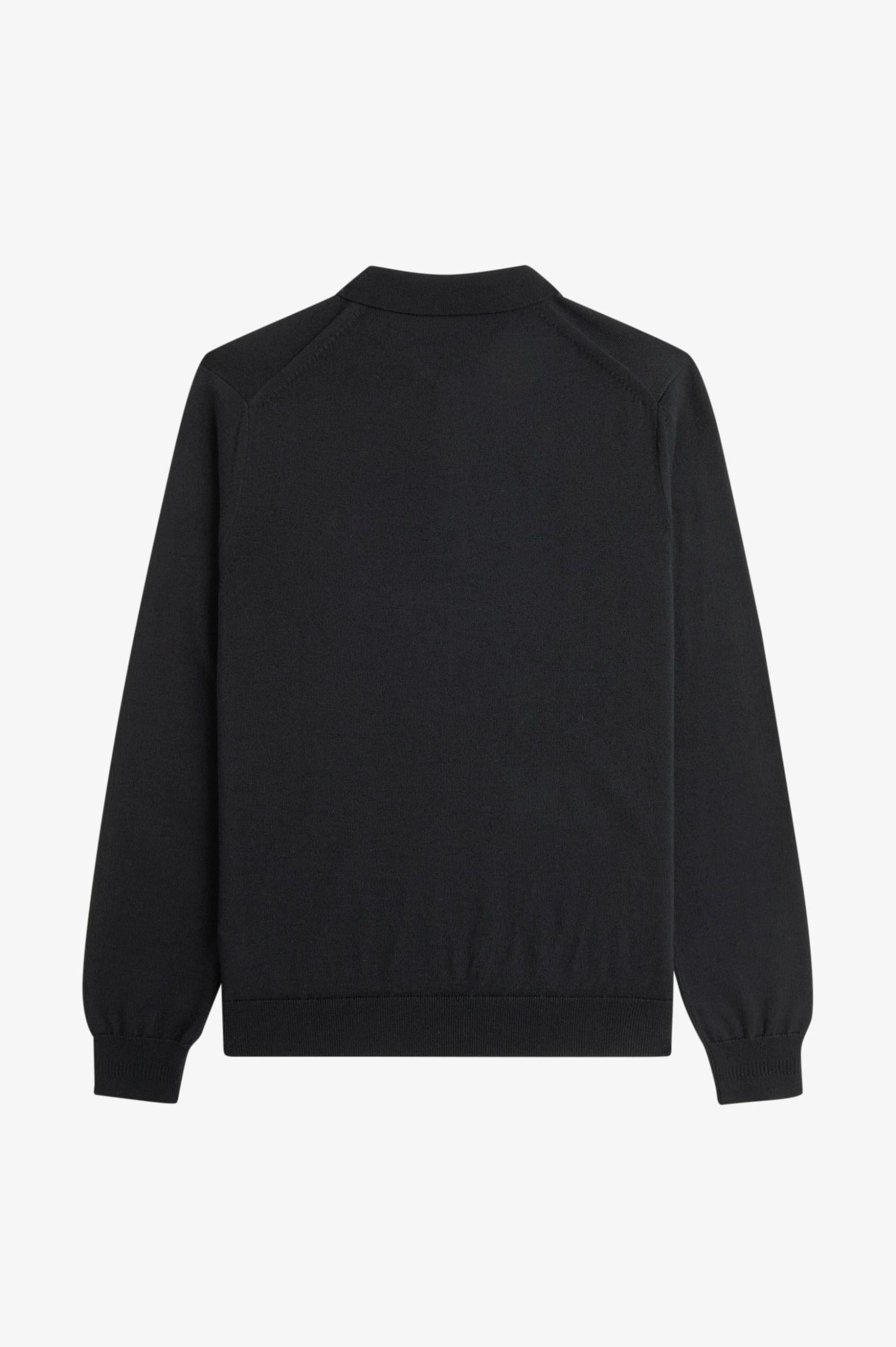 Polo in maglia a maniche lunghe K453555 220 FRED PERRY 