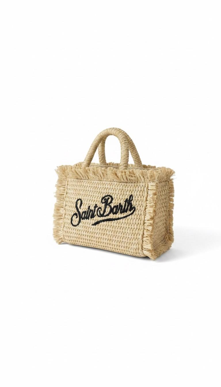 Borsa Vanity micro effetto paglia VAMI015 00421L MC2 SAINT BARTH 