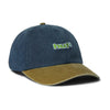 Two tone 89 washed 6-panel strapback hat
