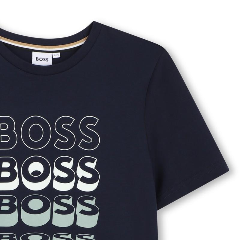T-shirt con stampa grafica  J52982 849 BOSS 