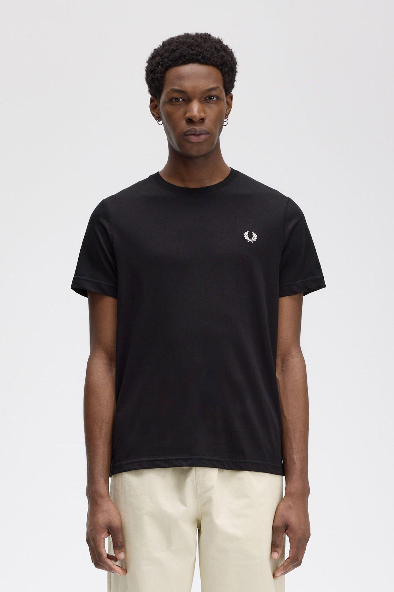 T-shirt girocollo M160053 102 FRED PERRY 