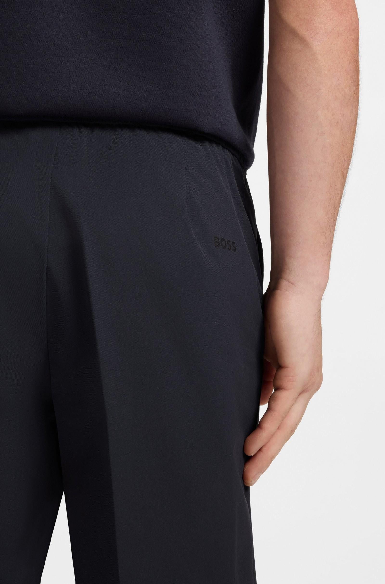 Shorts regular fit idrorepellenti in twill ad asciugatura rapida 50558953 402 BOSS 