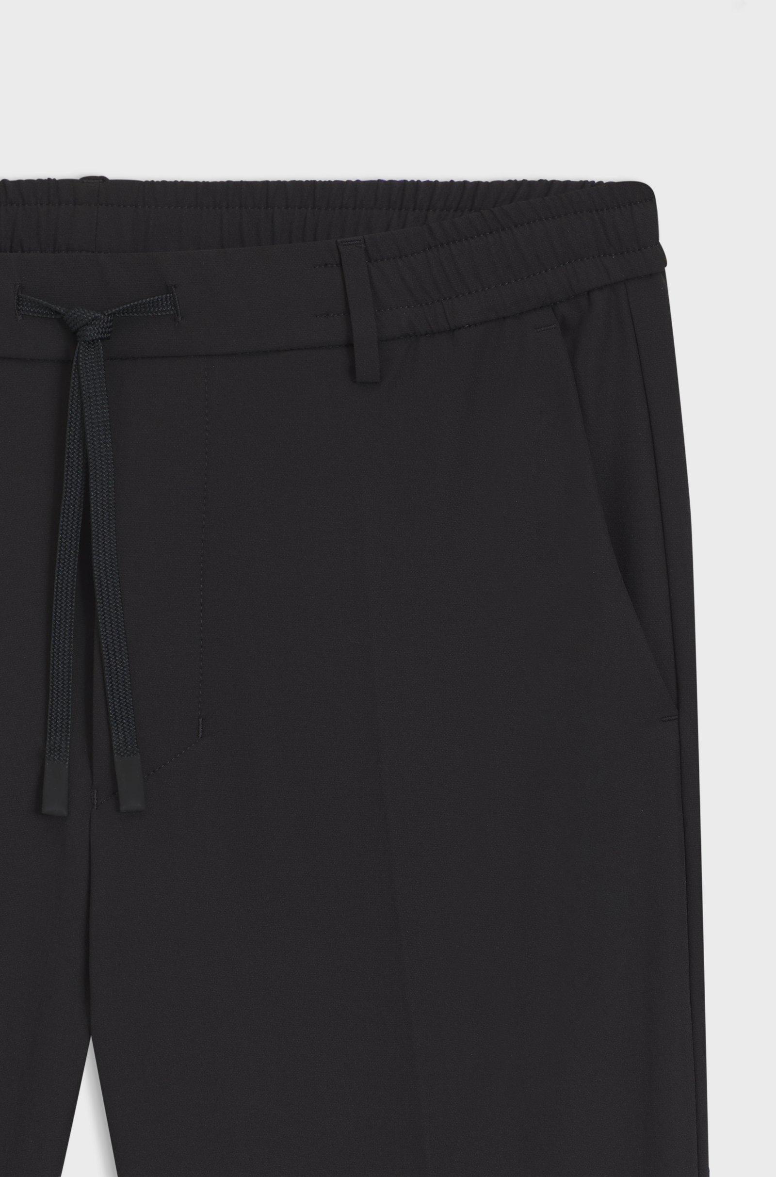Pantaloni a taglio stretto con finitura idrorepellente 50538179 001 BOSS 