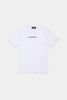 T-shirt con logo effetto gommato
