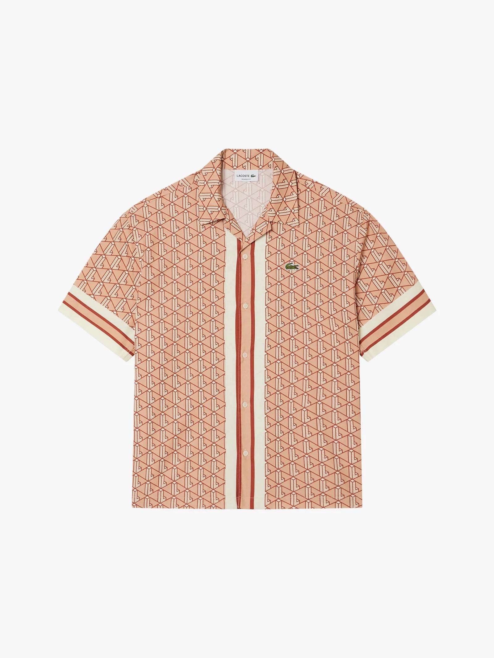 Camicia con monogramma CH9094 F9I LACOSTE 