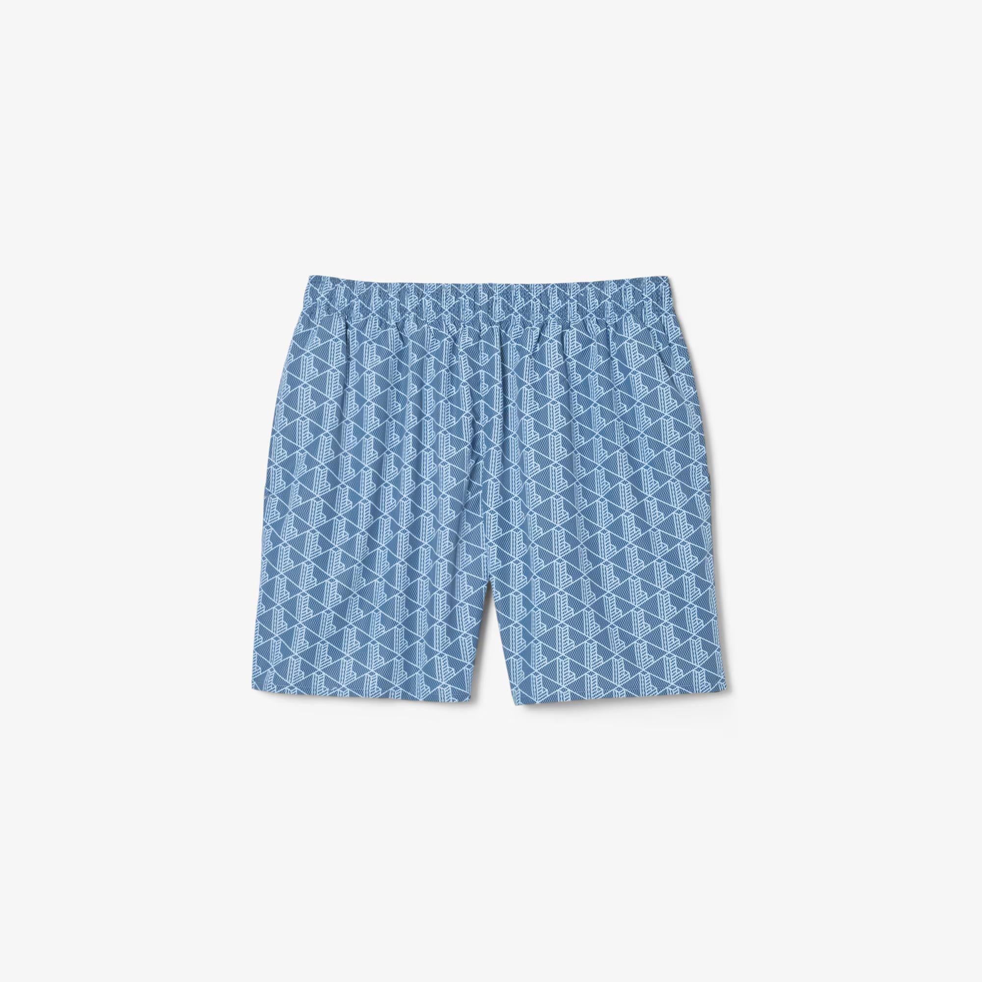 Costume da mare con stampa monogramma MH9086 HGI LACOSTE 