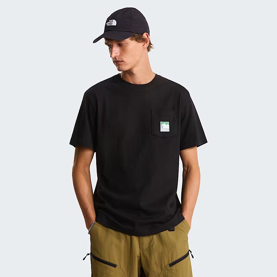 T-shirt Mountain Logo Relaxed con grafica NF0A8GUU JK31 THE NORTH FACE 