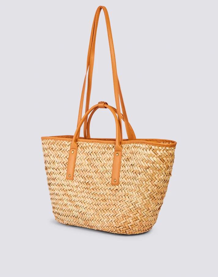 Fran- tote bag con dettagli in contrasto AW631ABST100 99900 SUNDEK 