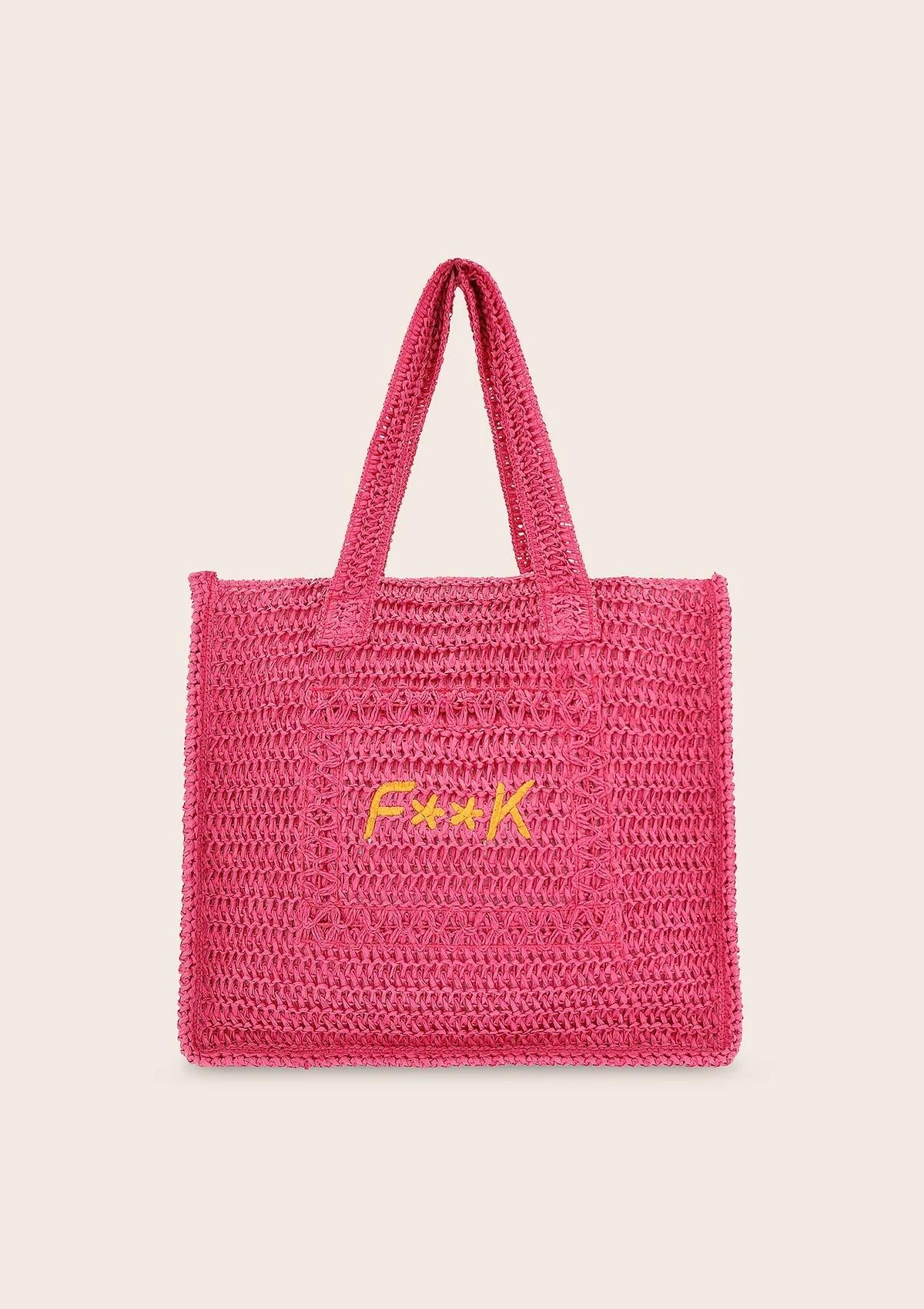 Tote Summer Bag Fucsia A055 FX F**K 