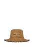 Cappello in paglia beige