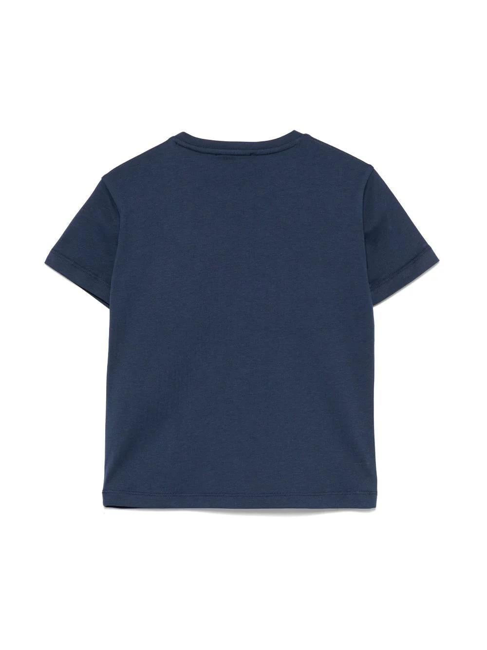 T-shirt con logo ricamato DMTS0410JF054 4220A DONDUP 
